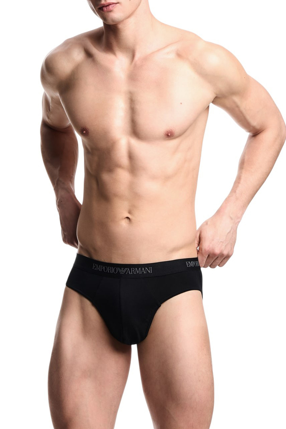 Трусы в комплекте из 3 шт|Основной цвет:Черный Мужской Emporio Armani Трусы в комплекте из 3 шт (цвет ), артикул EM000256-AF10800 | Фото 2