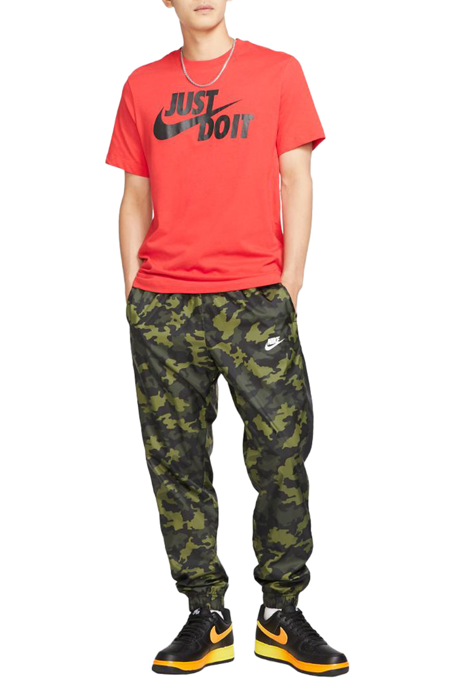 Мужской Nike Футболка Nike Nsw Tee Just do It Swoosh (цвет ), артикул AR5006-657 | Фото 2