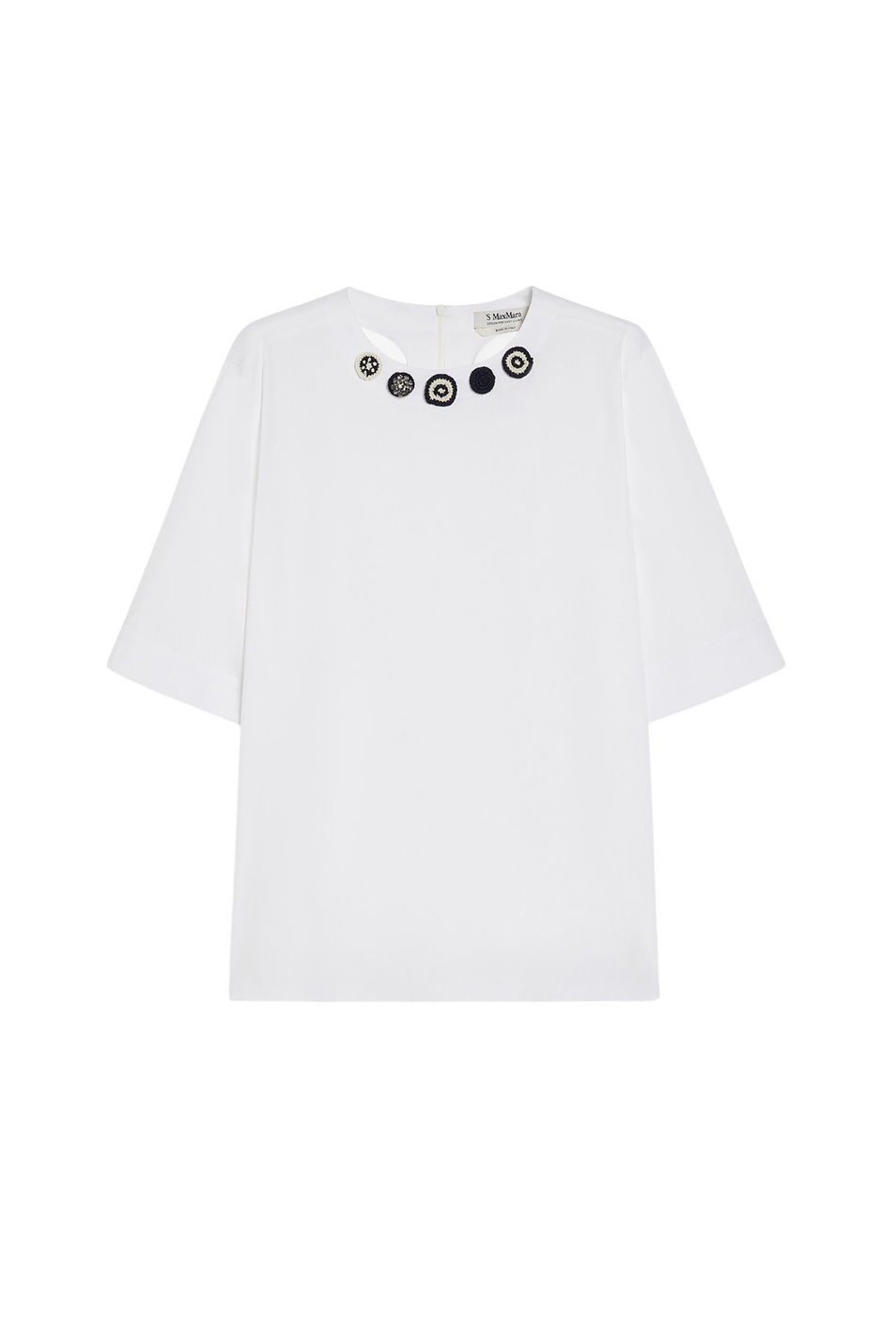 Женский Max Mara Футболка DORA из эластичного хлопка (цвет ), артикул 2519111011 | Фото 1