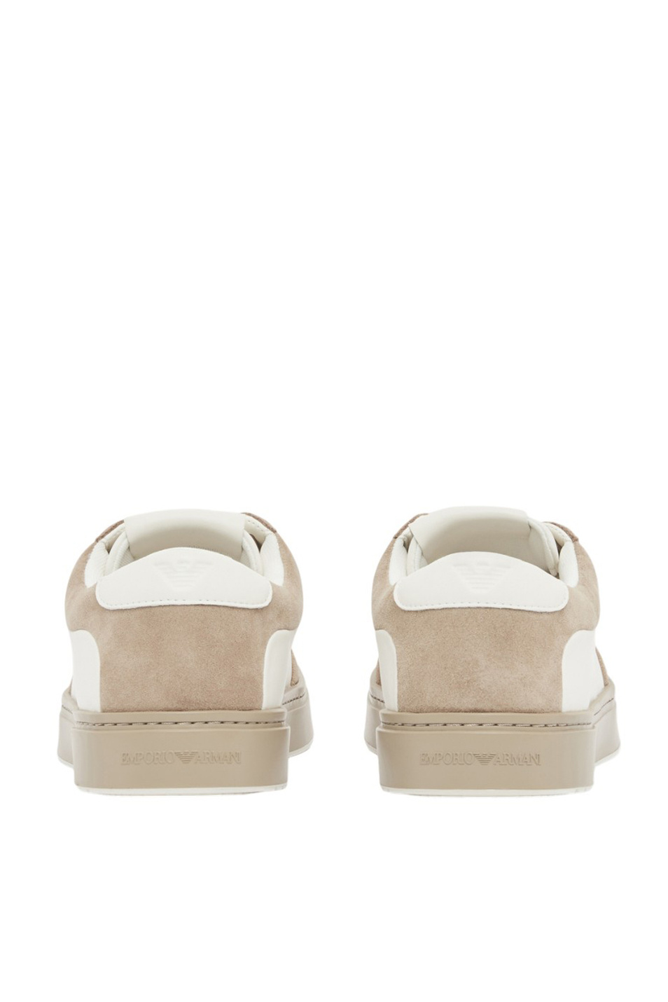 Мужской Emporio Armani Кеды из натуральной кожи и замши (цвет ), артикул EM004784-AF23198 | Фото 3