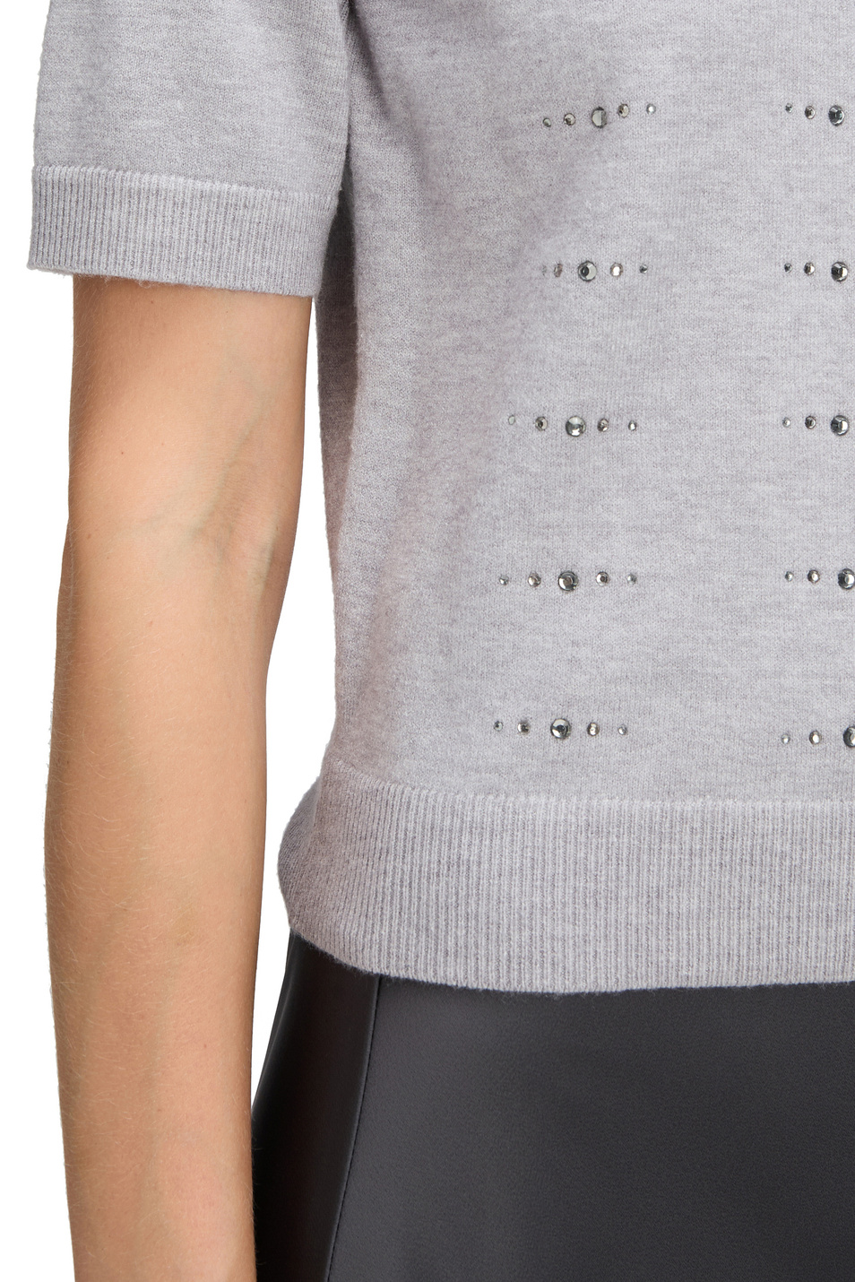 Джемпер со стразами|Основной цвет:Серый Женский Betty Barclay Джемпер со стразами (цвет ), артикул 5309/1026 | Фото 6