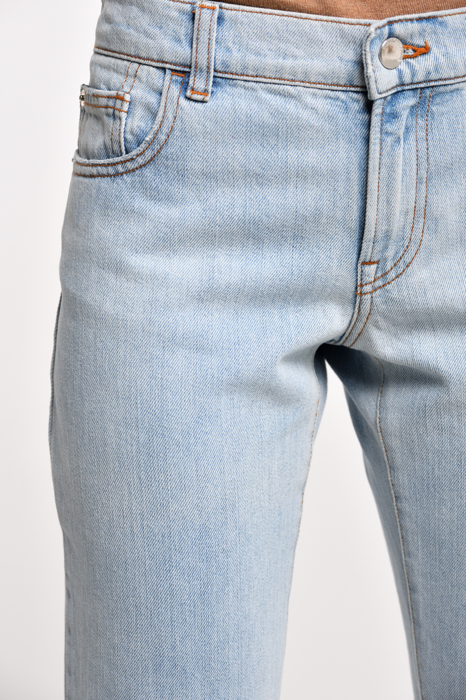 Женский Emporio Armani Джинсы прямого кроя (цвет ), артикул 3G2J36-2D4UZ | Фото 3