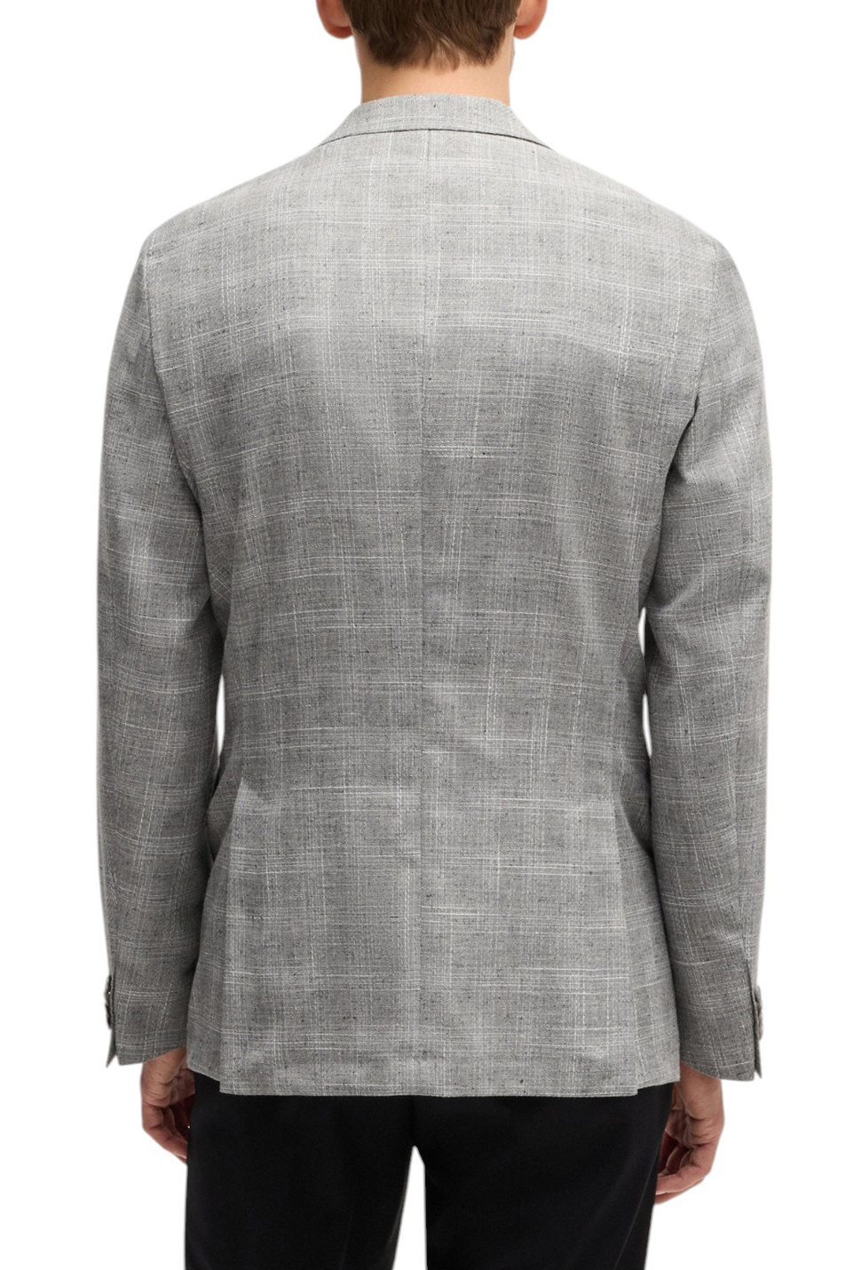 Мужской BOSS Пиджак H-Hutson в клетку (цвет ), артикул 50535057 | Фото 4