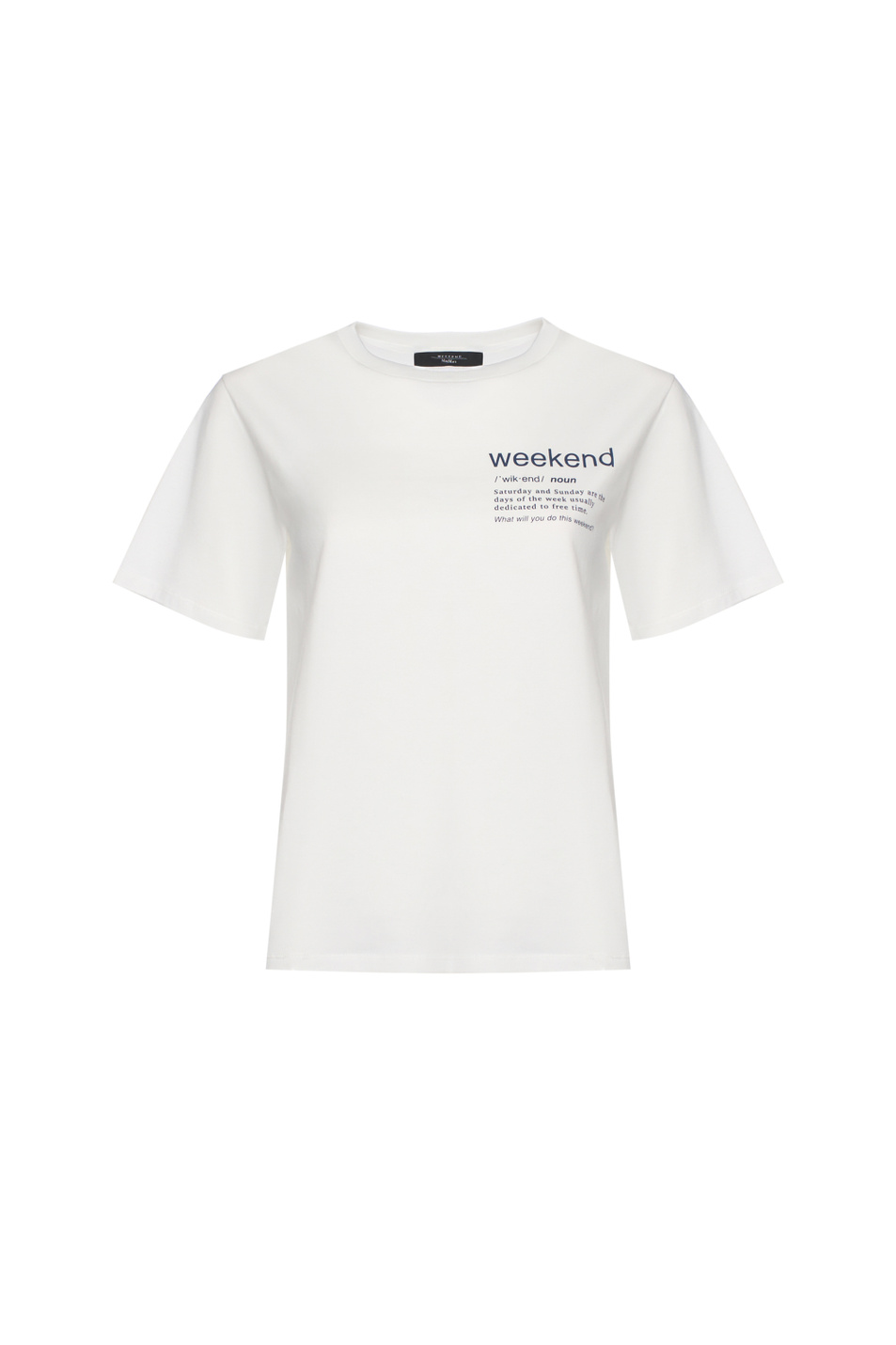 Женский Weekend Max Mara Футболка из хлопка с принтом (цвет ), артикул 2615971051 | Фото 1