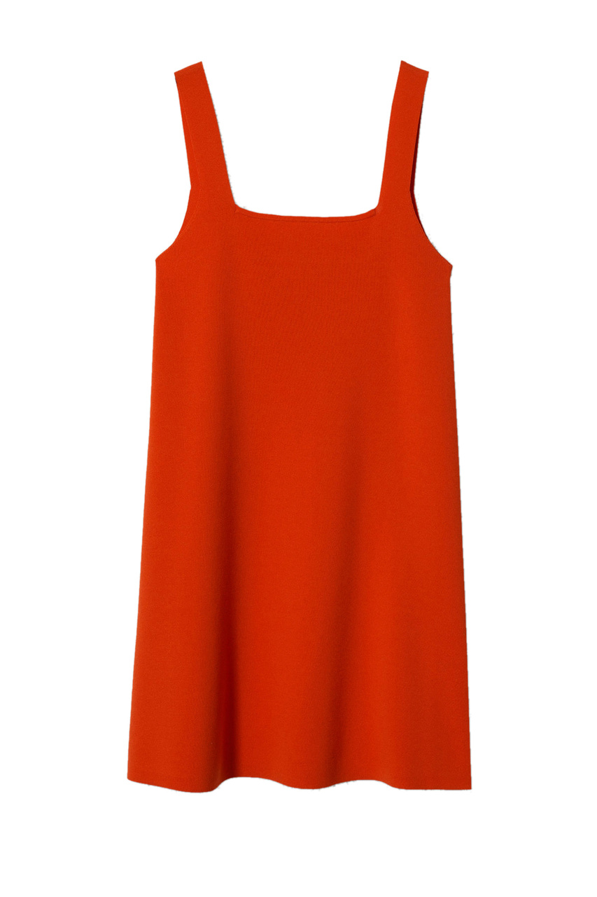 Платье BELL из тонкого трикотажа|Основной цвет:Оранжевый|Артикул:27069048 | Фото 1