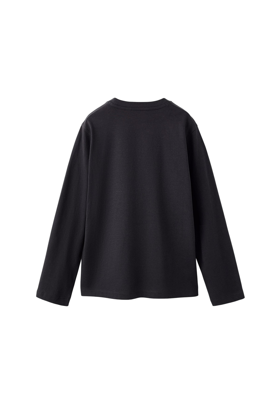 Мальчикам Mango Kids Лонгслив BASICA1 из хлопка (цвет ), артикул 27071195 | Фото 2