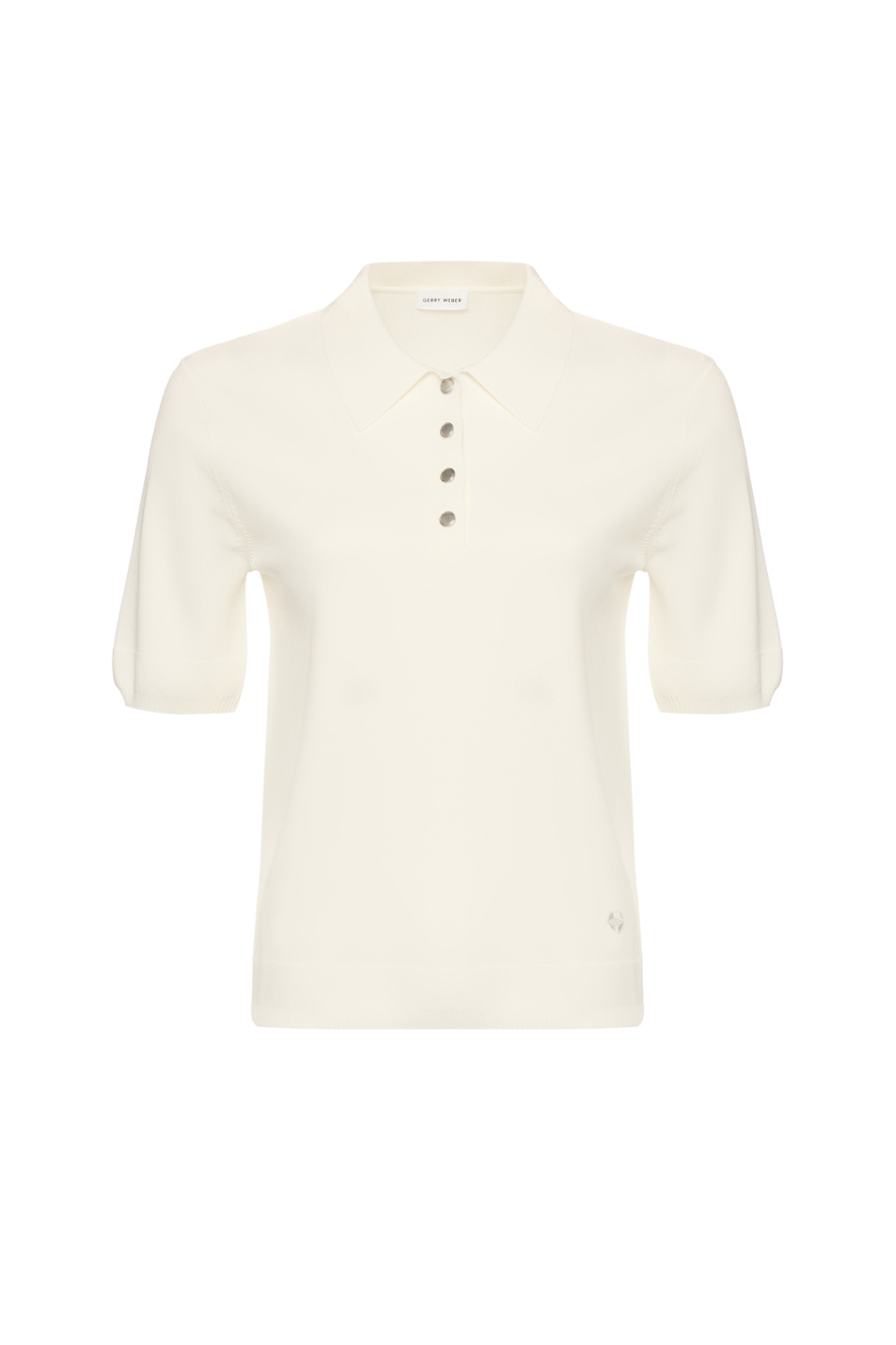 Женский Gerry Weber Джемпер-поло однотонный (цвет ), артикул N60953 | Фото 1