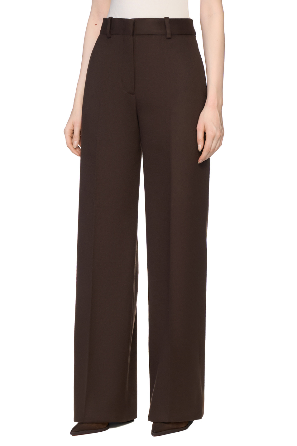 Женский ERMANNO SCERVINO Брюки из шерсти (цвет ), артикул D476P718KGK | Фото 4