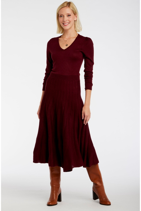 Naf Naf Платье из вискозы с добавлением шерсти ( цвет), артикул LHNR1 | Фото 1