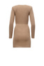 Elisabetta Franchi Двубортное платье-пиджак из трикотажа ( цвет), артикул AM39S26E2 | Фото 2