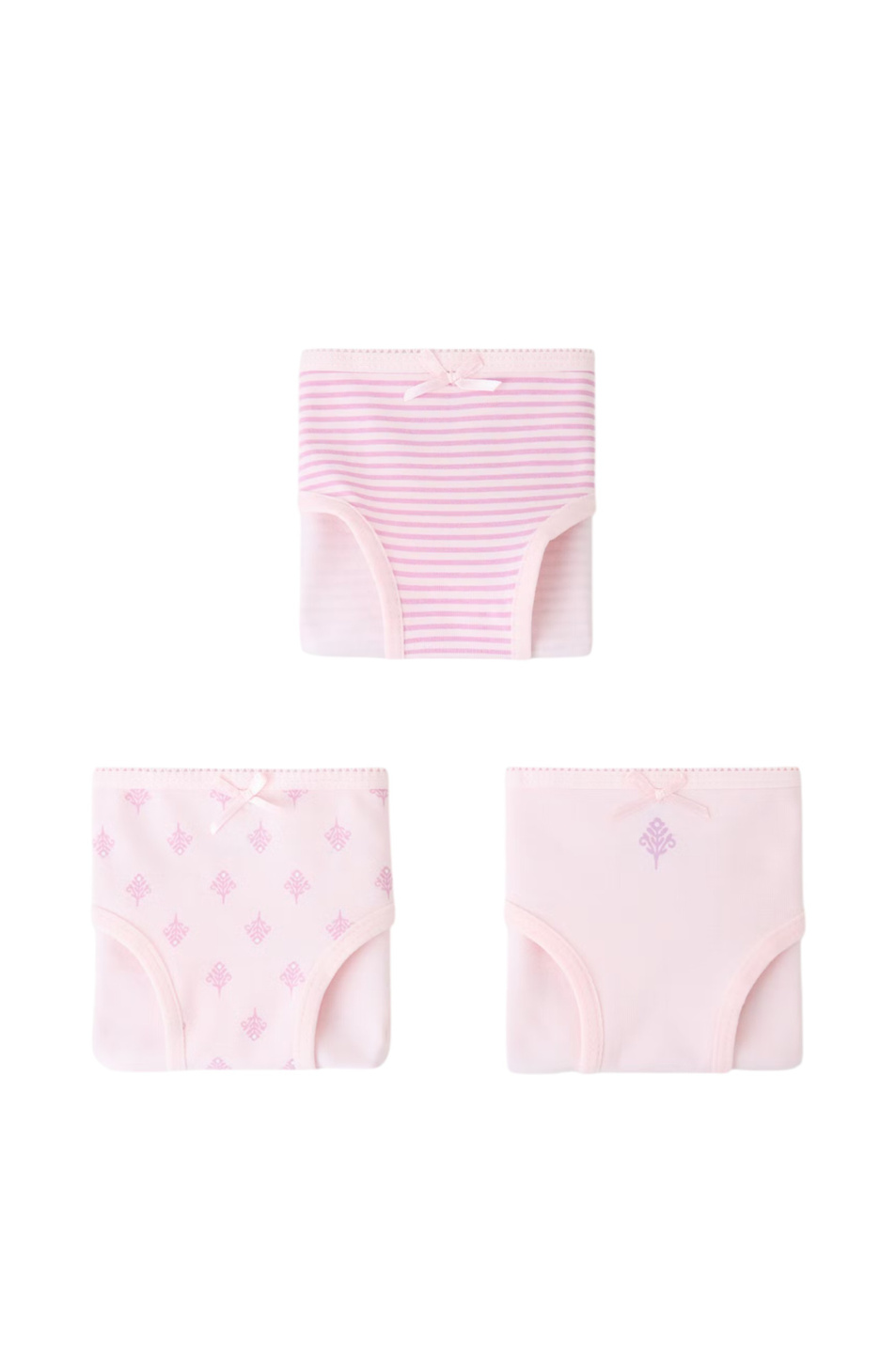 Трусы SELLIN в комплекте из 3 шт|Основной цвет:Розовый Девочкам Mango Kids Трусы SELLIN в комплекте из 3 шт (цвет ), артикул 37042913 | Фото 1