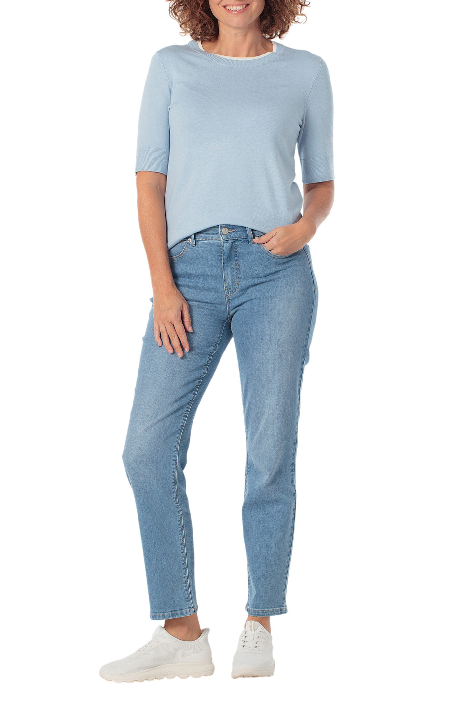 Женский Gerry Weber Джемпер однотонный (цвет ), артикул N66303 | Фото 3