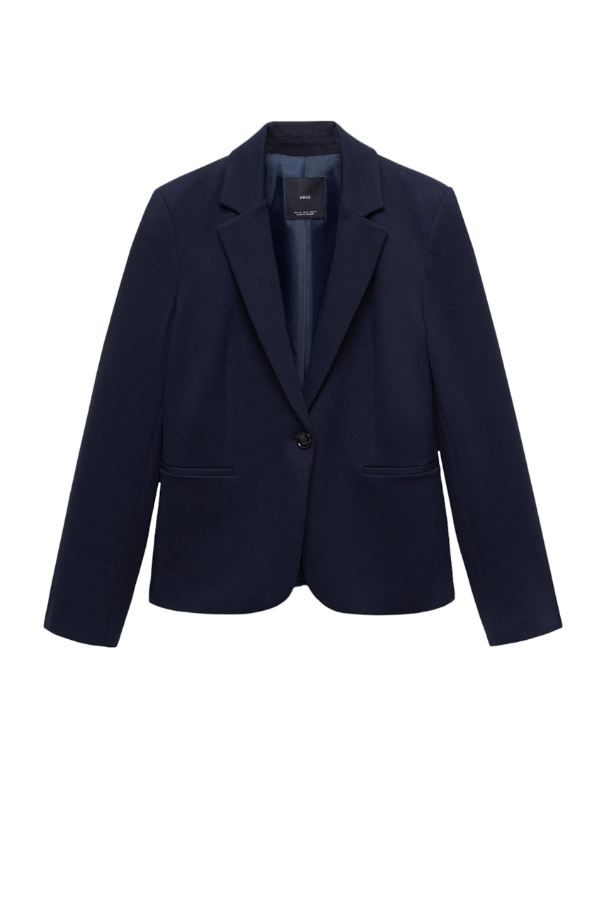 Пиджак приталенный PALOMA|Основной цвет:Синий|Артикул:67040485 | Фото 1