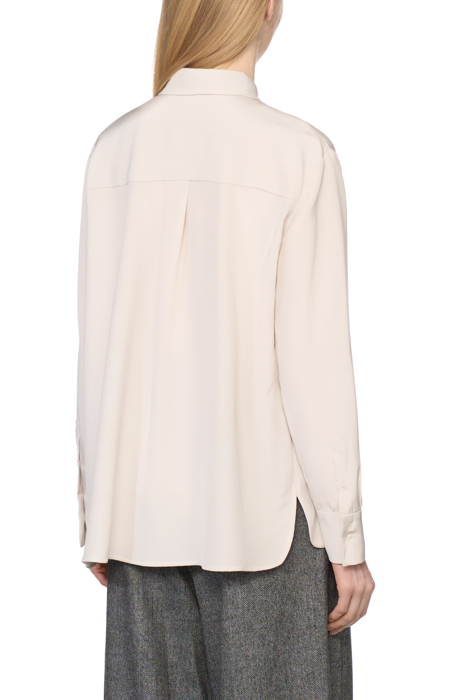 Женский Max Mara Блузка AROLD из эластичного шелка (цвет ), артикул 2529116063 | Фото 5