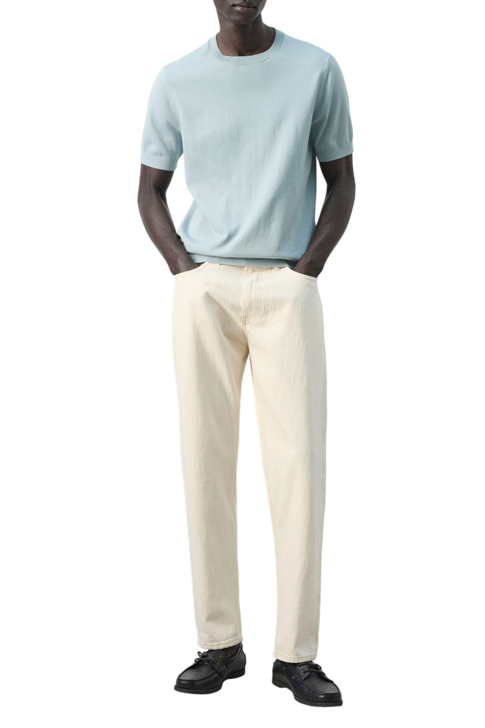 Мужской Mango Man Джемпер ARRAONA однотонный (цвет ), артикул 27061281 | Фото 2