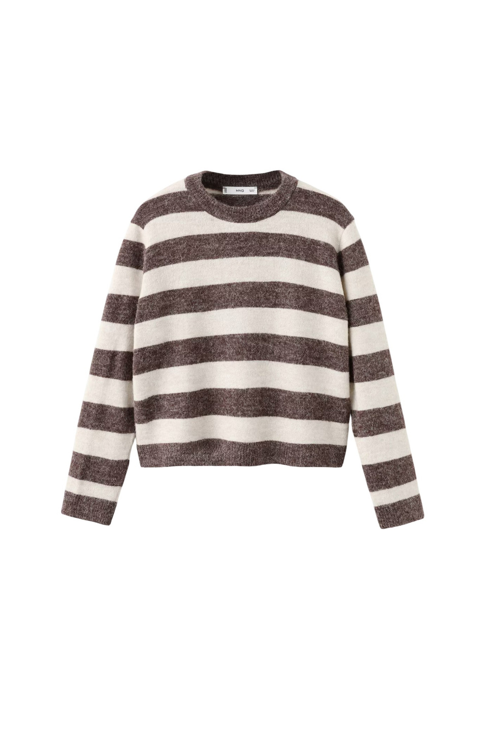 Женский Mango Свитер ARBOL в полоску (цвет ), артикул 27011310 | Фото 1