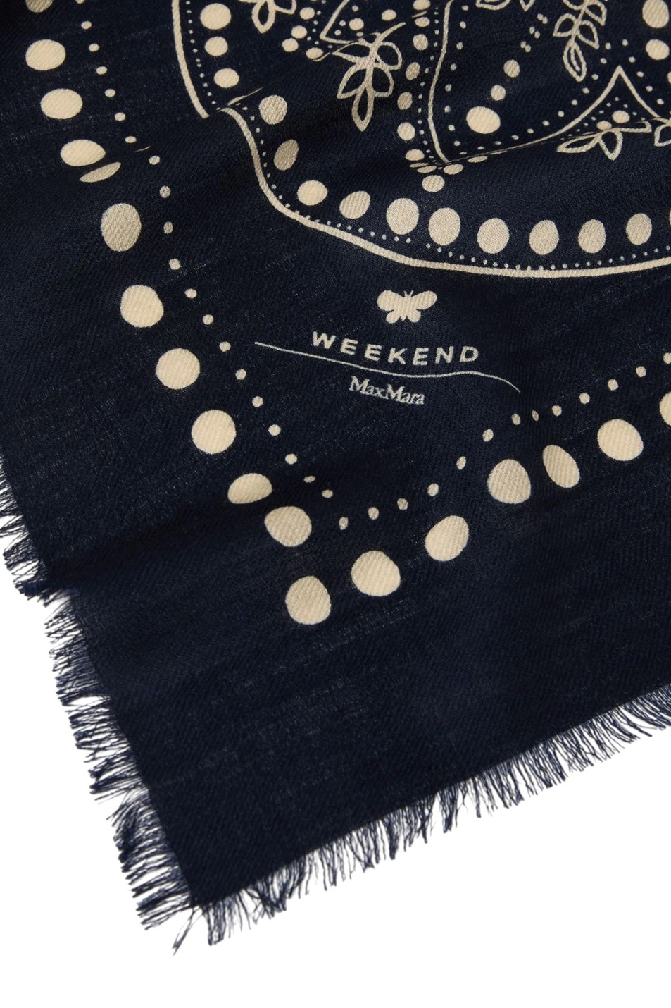 Женский Weekend Max Mara Платок EDUCATA из шерсти и шелка (цвет ), артикул 2615541134 | Фото 2
