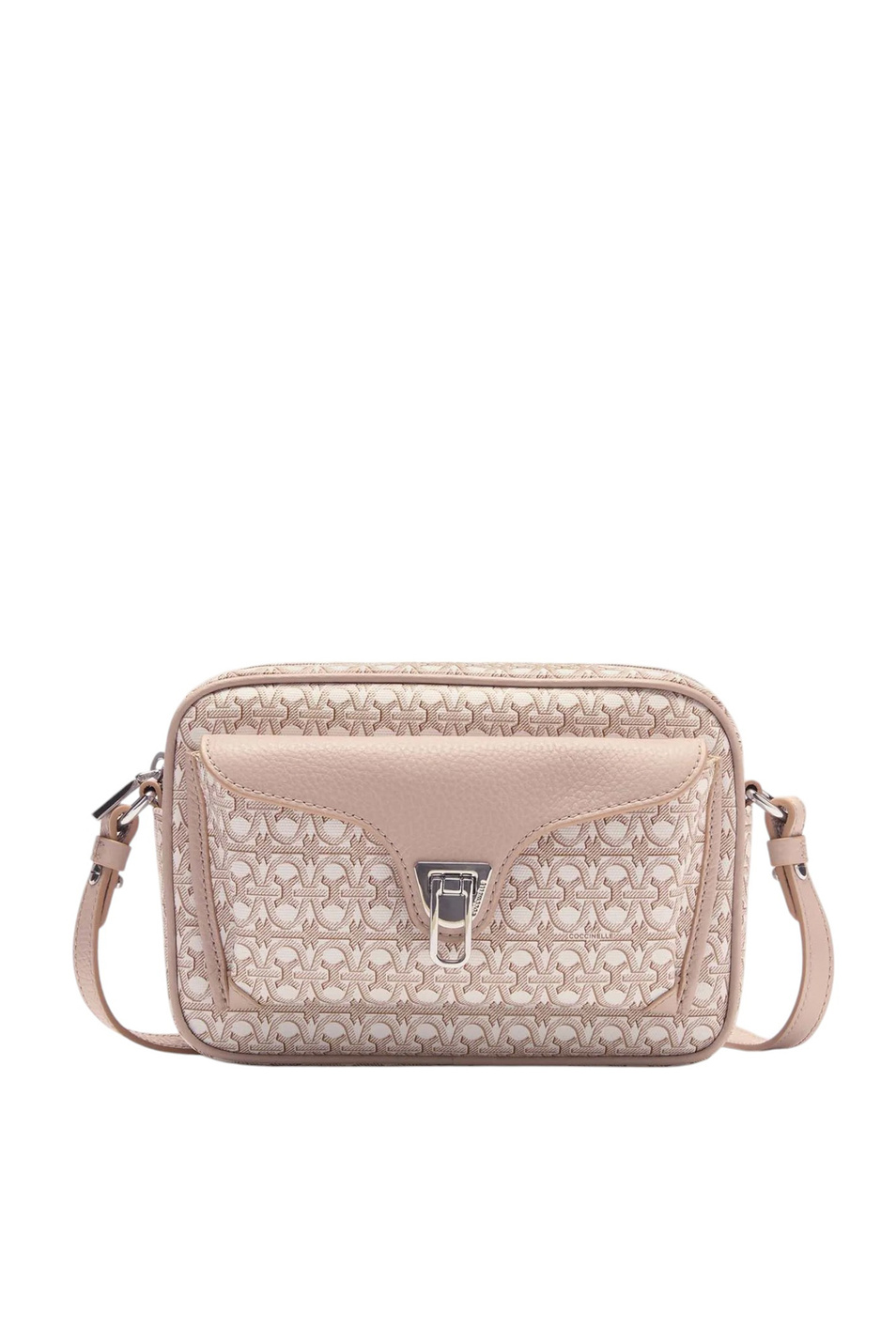 Женский Coccinelle Сумка BEAT COATED MONOGRAM SMALL из комбинированного материала (цвет ), артикул E1S0J150201 | Фото 1