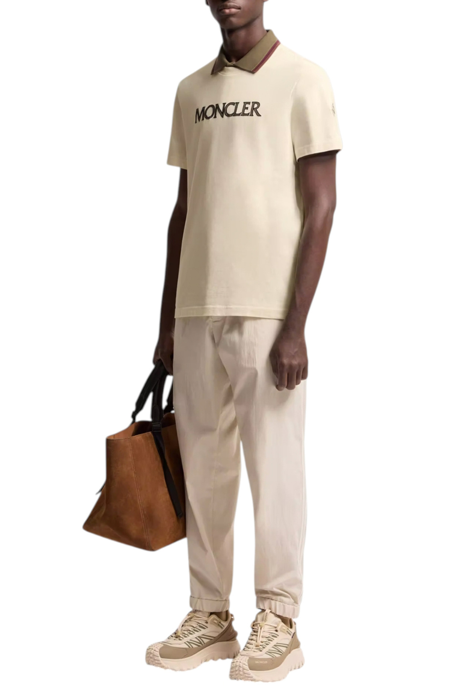 Мужской Moncler Футболка из хлопка (цвет ), артикул L10918C00075-89B8U | Фото 2