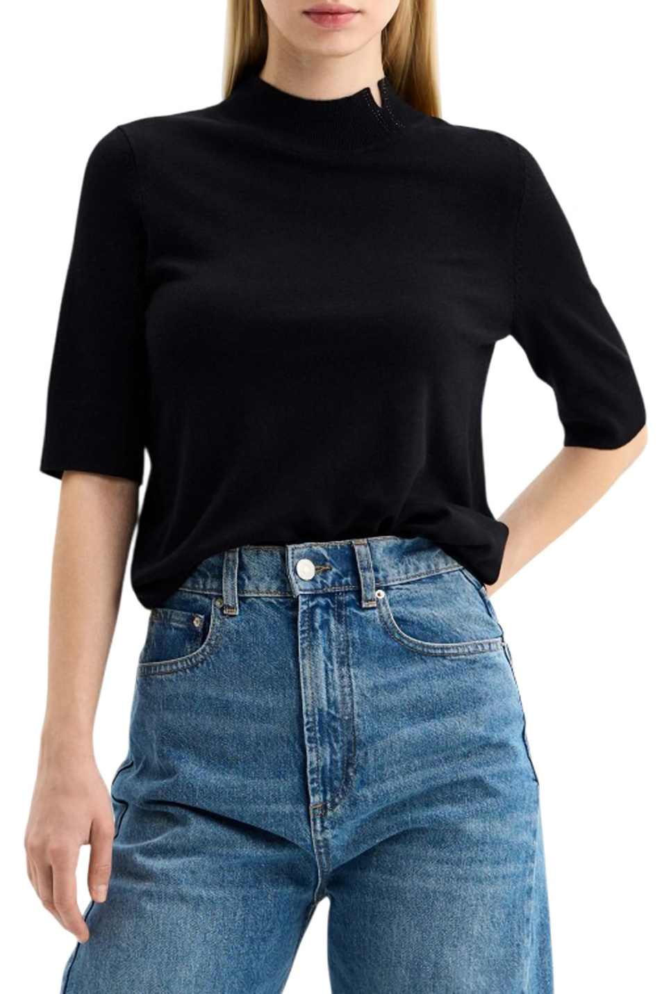 Женский Gerry Weber Джемпер со стразами (цвет ), артикул 919000-57000 | Фото 4