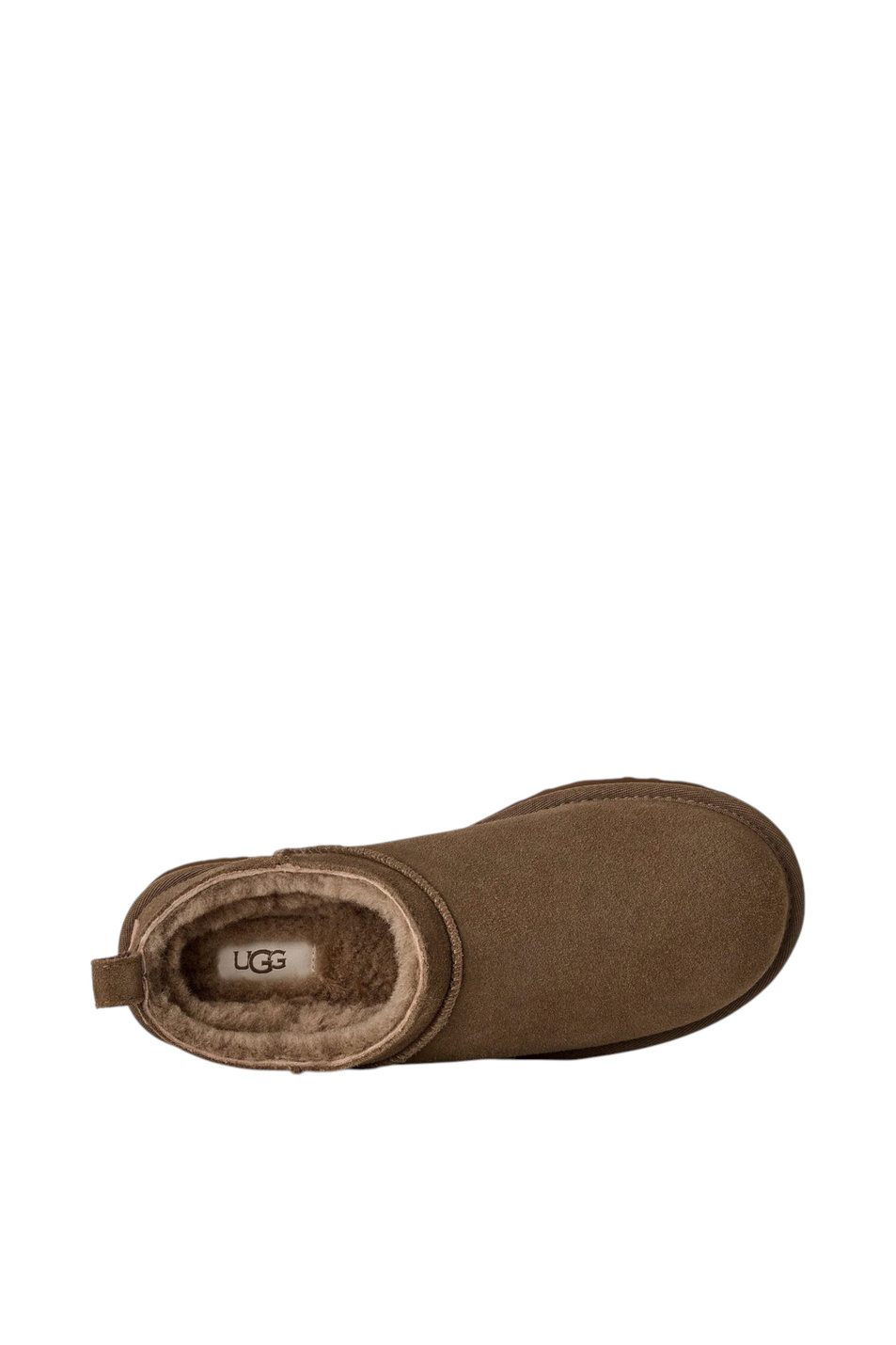 Угги CLASSIC MICRO из натуральной замши|Основной цвет:Коричневый Женский UGG Угги CLASSIC MICRO из натуральной замши (цвет ), артикул 1173891 | Фото 4