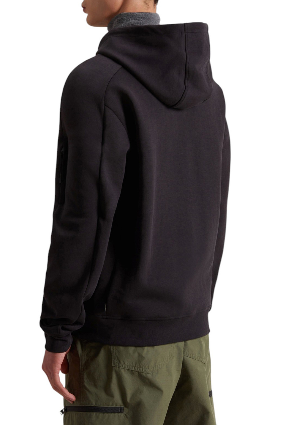 Мужской Woolrich Толстовка из смесового хлопка (цвет ), артикул CFWOSW0258MRUT3907 | Фото 4