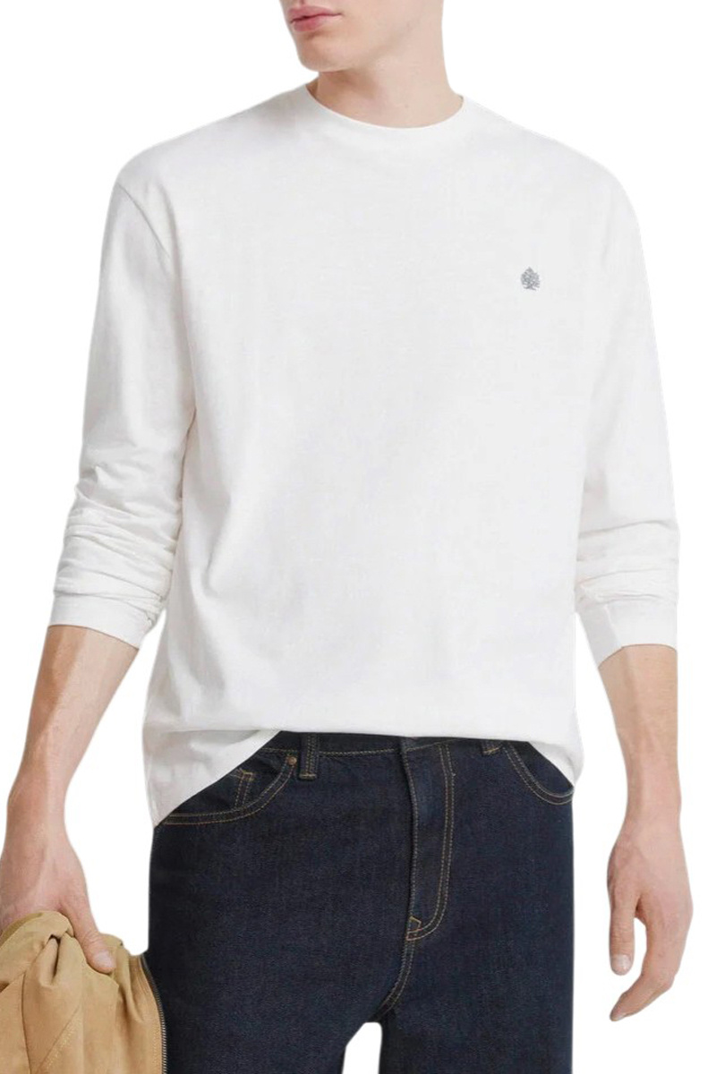 Мужской Springfield Лонгслив из хлопка с логотипом (цвет ), артикул 0223727 | Фото 1