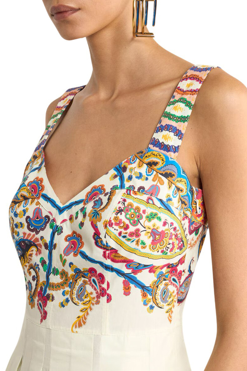 Женский Etro Платье из хлопка (цвет ), артикул WRHA025399SP5H9X0800 | Фото 4