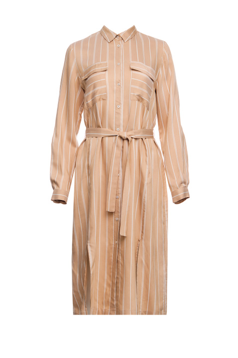 Emme Marella Длинное платье-рубашка SIENA в полоску ( цвет), артикул 2352210735 | Фото 1