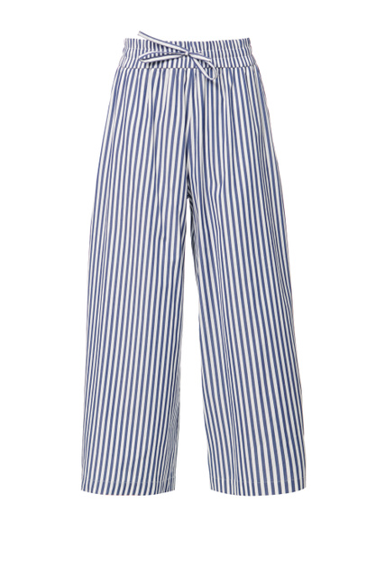 Расклешенные брюки PIOMBO|Основной цвет:Синий|Артикул:51312021 | Фото 1