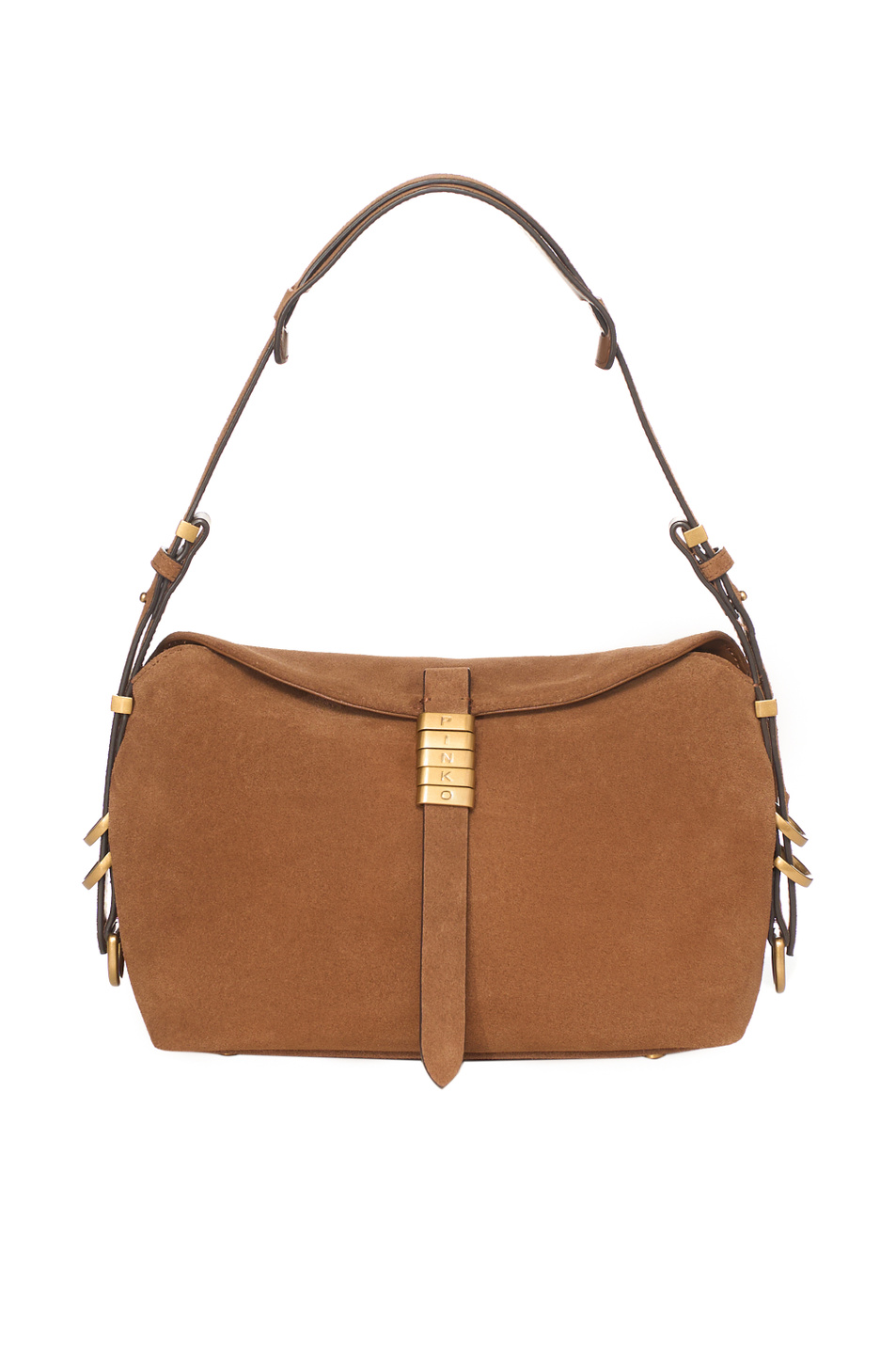 Женский Pinko Сумка SADDLE из натуральной замши (цвет ), артикул 105895A0F6 | Фото 1