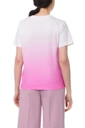 Женский Red Valentino Футболка из натурального хлопка с логотипом (цвет ), артикул XR0MG14A6HB | Фото 6