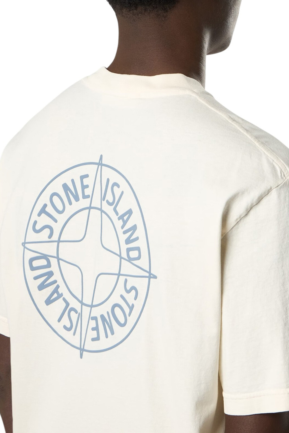 Мужской Stone Island Футболка из хлопка с принтом (цвет ), артикул L1S152100001-S0284 | Фото 6