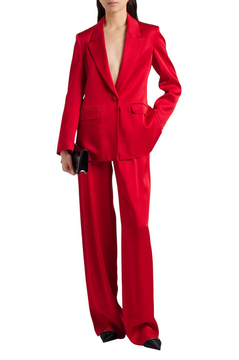 Женский Max Mara Пиджак MSEALBINO однотонный (цвет ), артикул 2616041023 | Фото 3