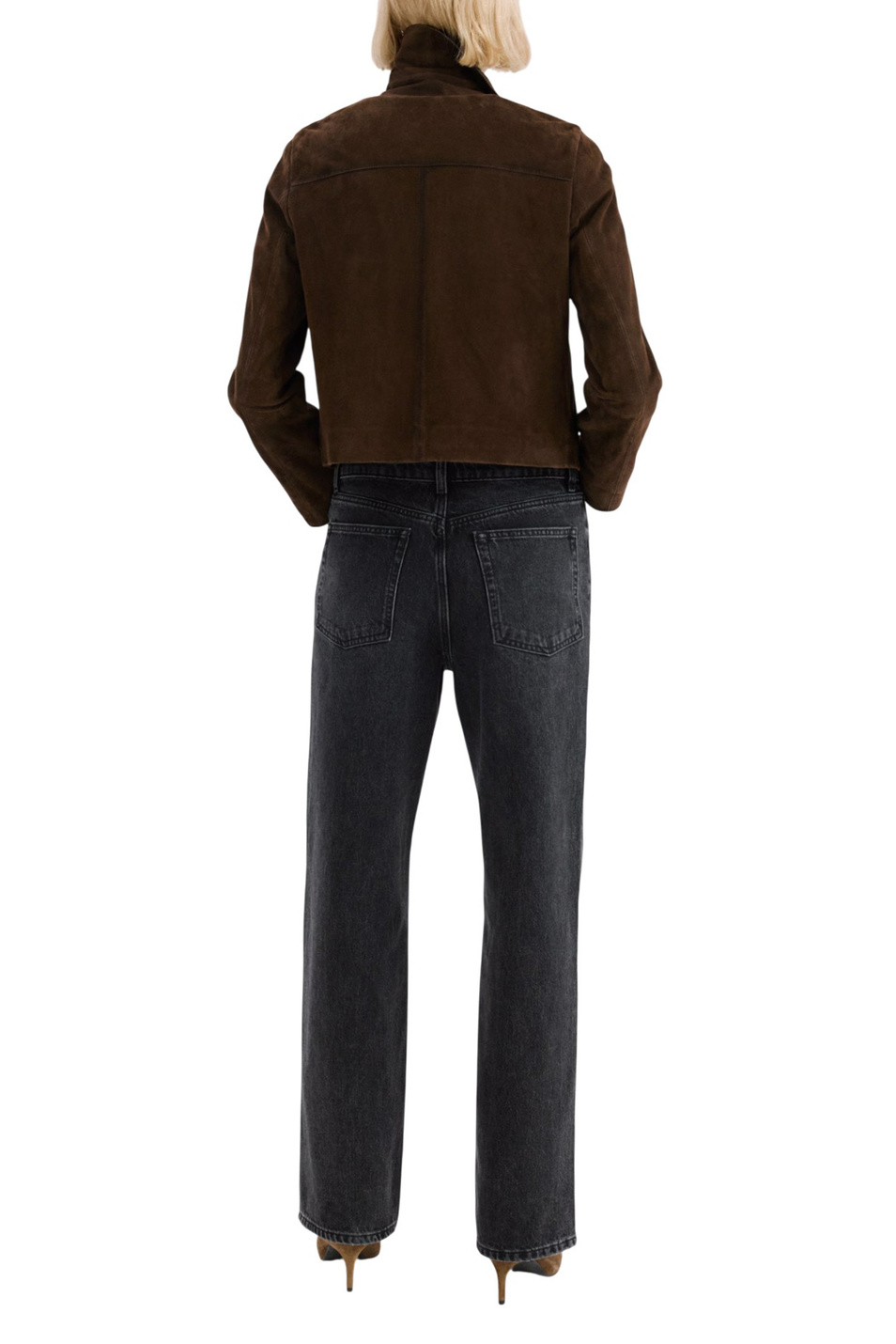 Женский Mango Джинсы RIVER из хлопка (цвет ), артикул 27053297 | Фото 4