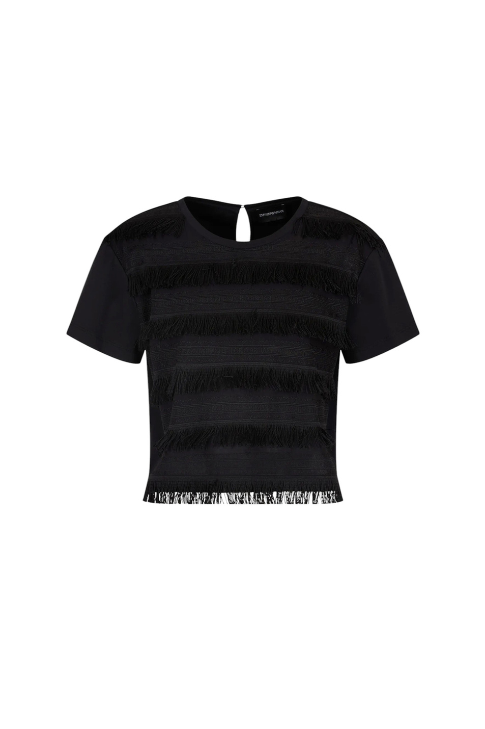 Женский Emporio Armani Футболка из хлопка (цвет ), артикул EW001518-AF12545 | Фото 1