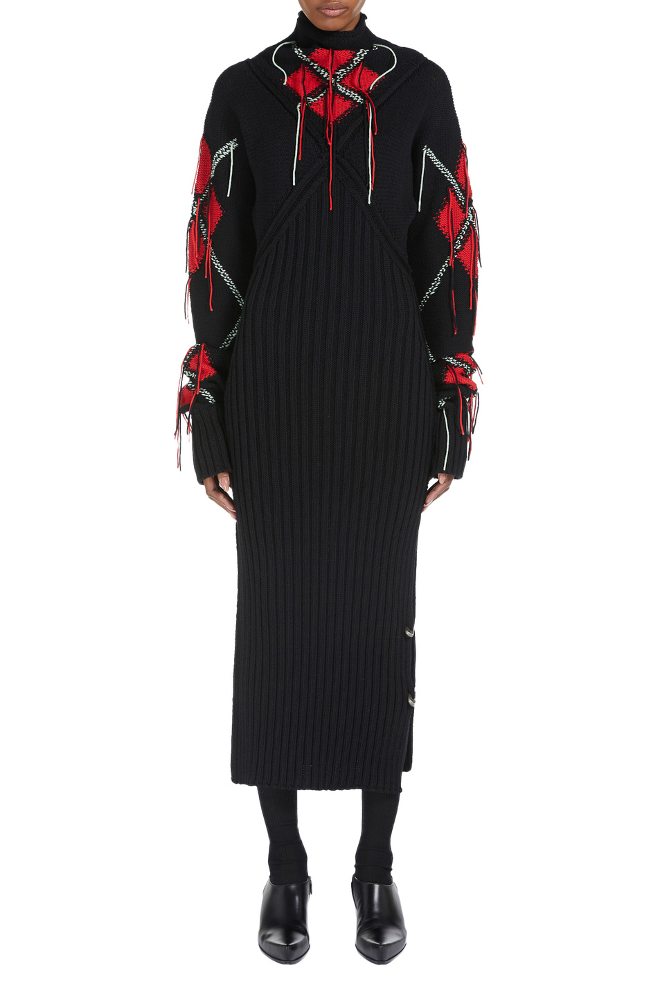 Женский Sportmax Платье ALETTA с бахромой и боковым разрезом (цвет ), артикул 23260523 | Фото 3