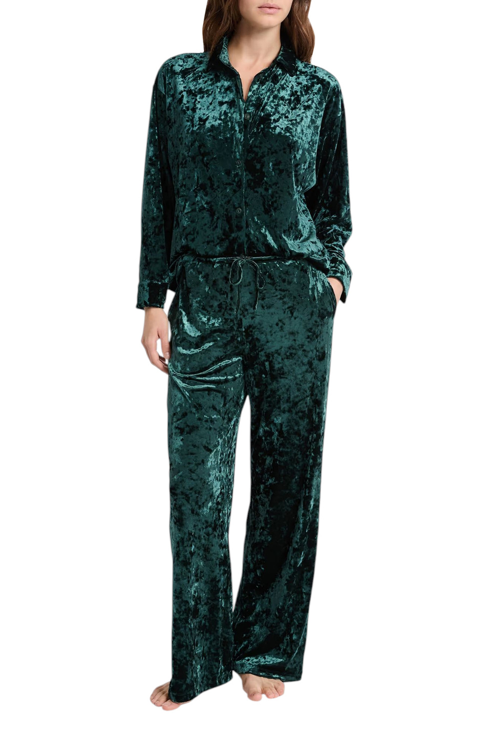 Женский Etam Брюки FAYWEN из бархата (цвет ), артикул 6556011 | Фото 2