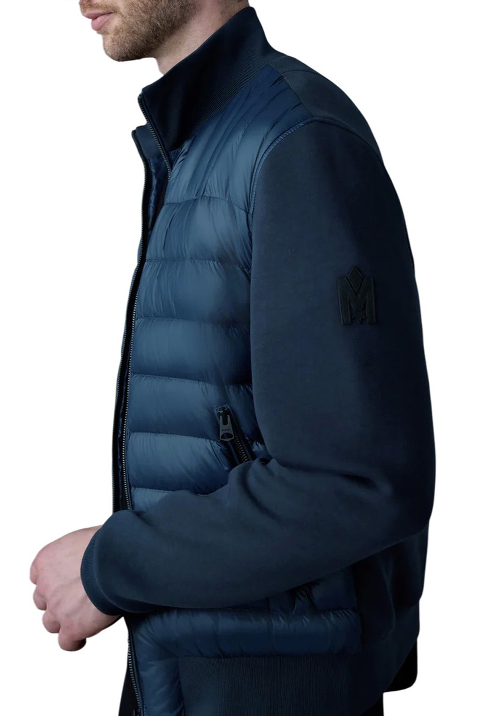 Куртка COLLIN-R стеганая из смесового хлопка|Основной цвет:Синий Мужской Mackage Куртка COLLIN-R стеганая из смесового хлопка (цвет ), артикул P002862 | Фото 5