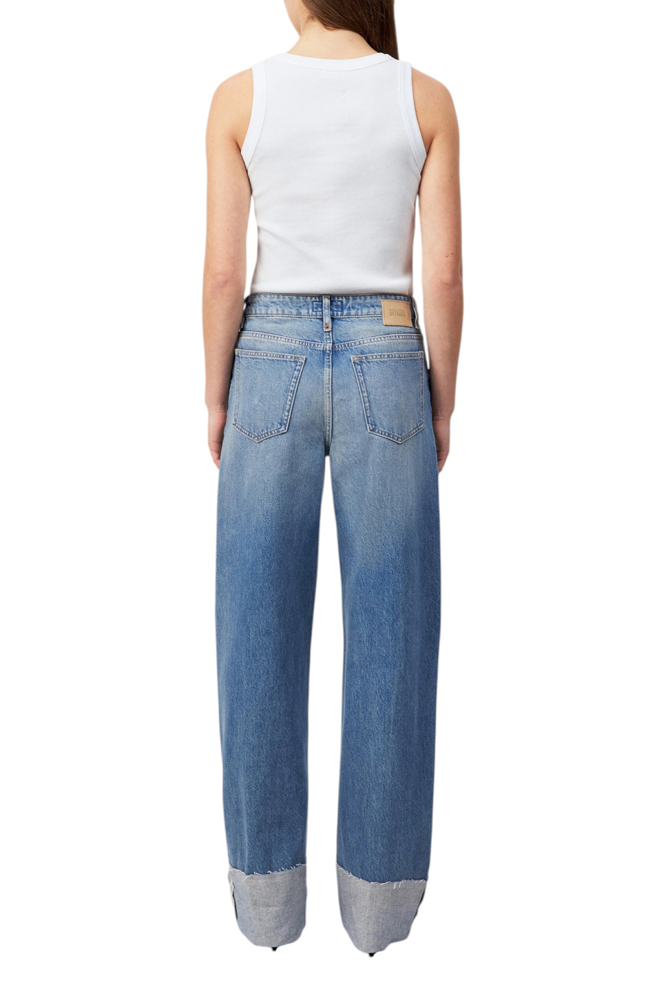 Женский Drykorn Джинсы MEDLEY 2 из хлопка (цвет ), артикул 260276-80839 | Фото 4