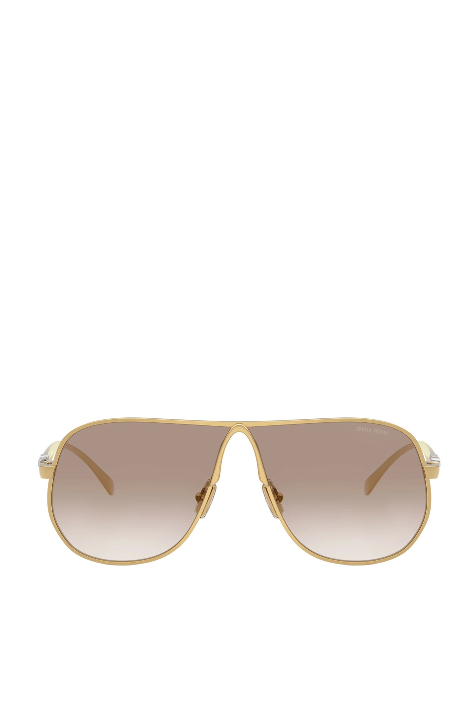 Солнцезащитные очки 0MU A56S|Основной цвет:Бежевый Женский Miu Miu Eyewear Солнцезащитные очки 0MU A56S (цвет ), артикул 0MU A56S | Фото 2