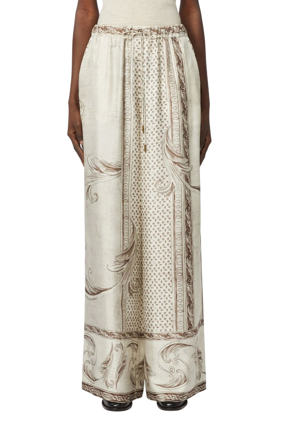 Женский Max Mara Брюки RIVE из шелка (цвет ), артикул 2611131121 | Фото 3