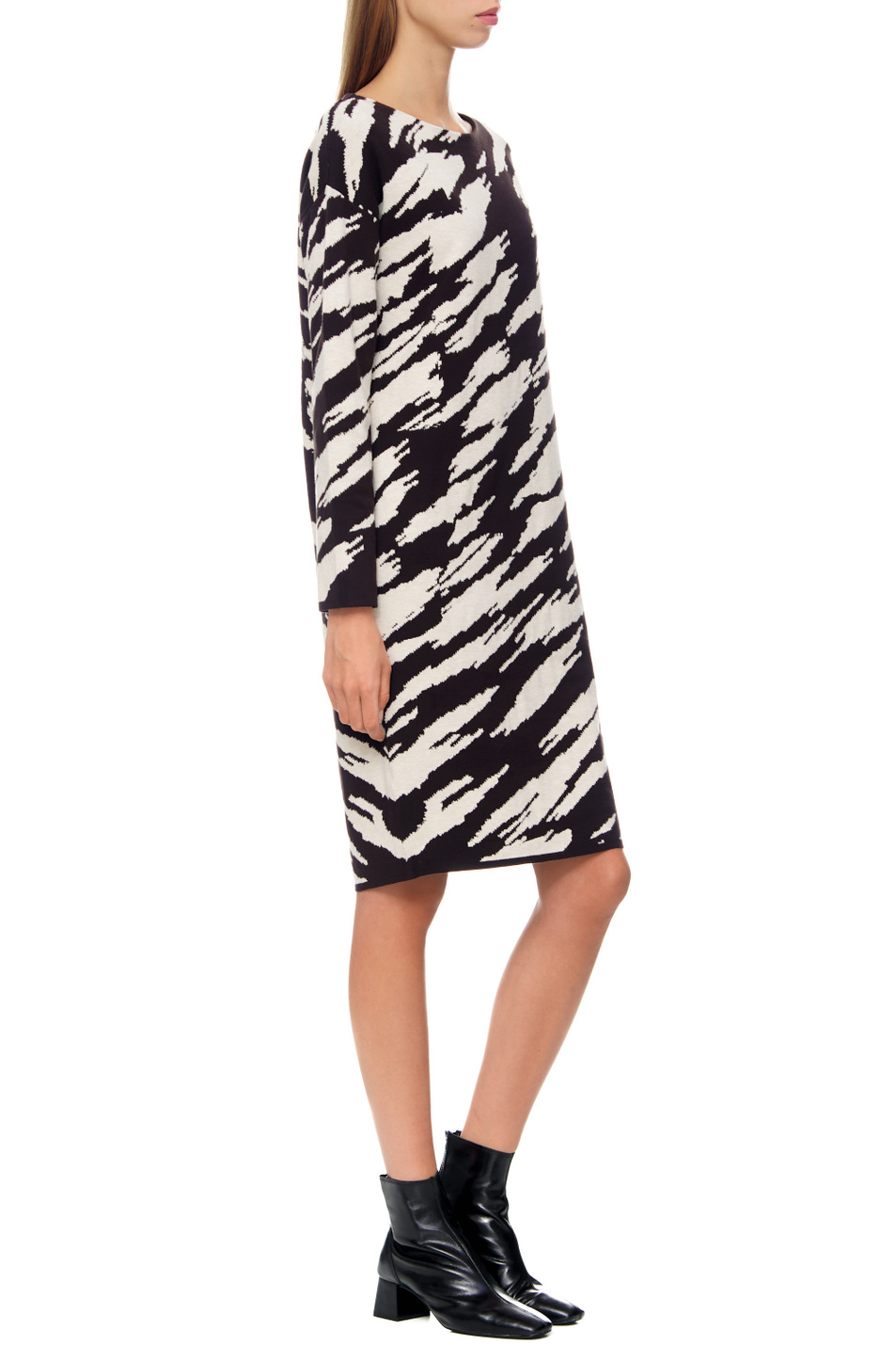 Женский Gerry Weber Трикотажное платье с принтом (цвет ), артикул 880027-35701 | Фото 4