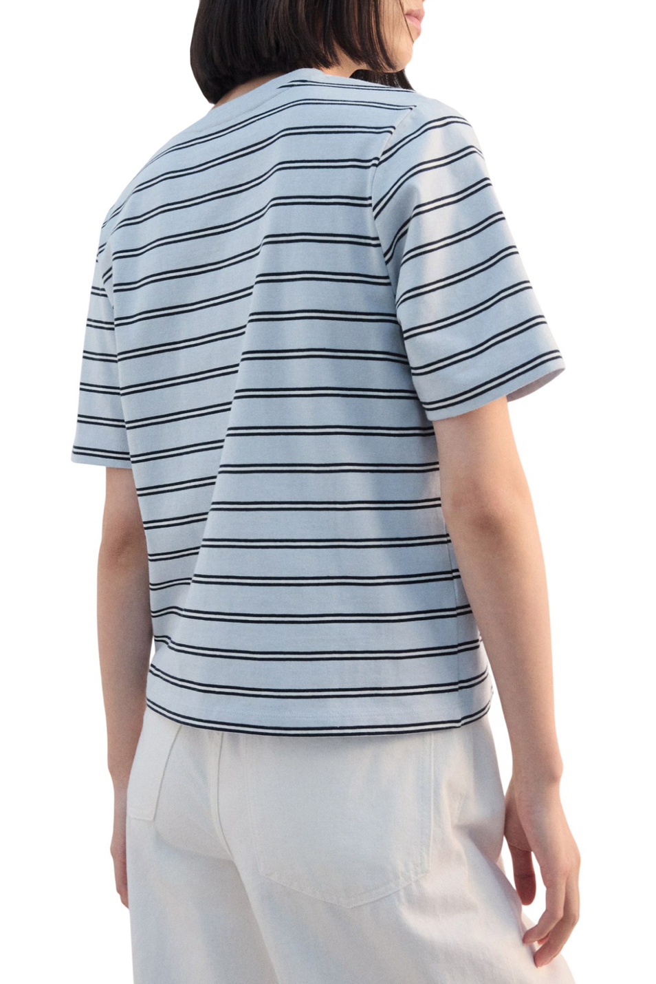 Женский Mango Футболка BELLA-H из хлопка (цвет ), артикул 27002549 | Фото 4