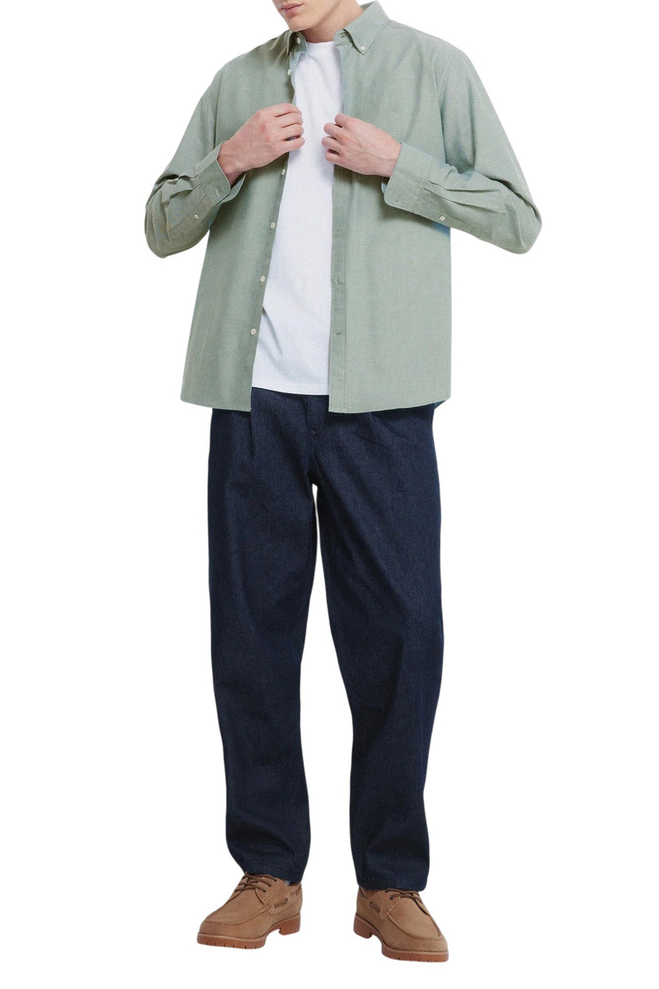 Мужской Springfield Рубашка прямого кроя (цвет ), артикул 0272778 | Фото 2