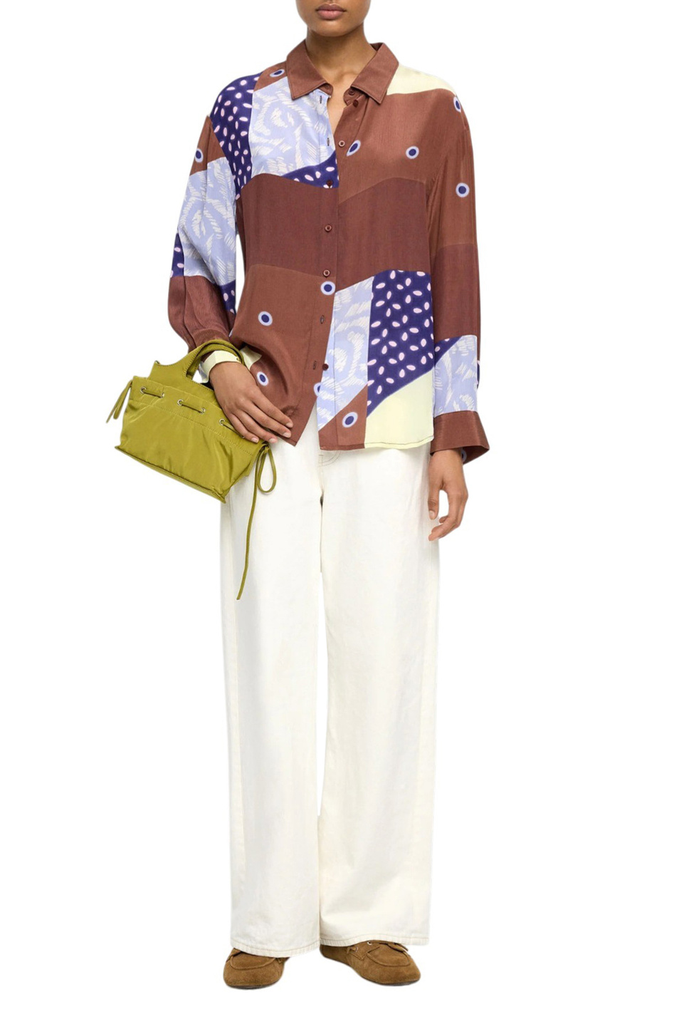 Женский Parfois Рубашка с принтом (цвет ), артикул 244366 | Фото 2