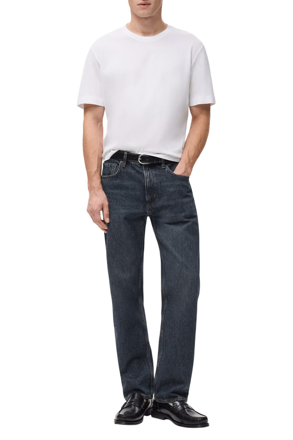 Мужской Mango Man Футболка BELLOW из хлопка (цвет ), артикул 27041264 | Фото 2