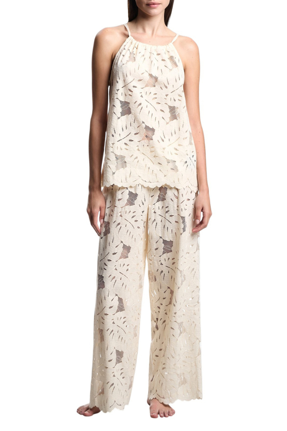 Женский Emporio Armani Брюки свободного кроя (цвет ), артикул EW003456-AF20798 | Фото 2