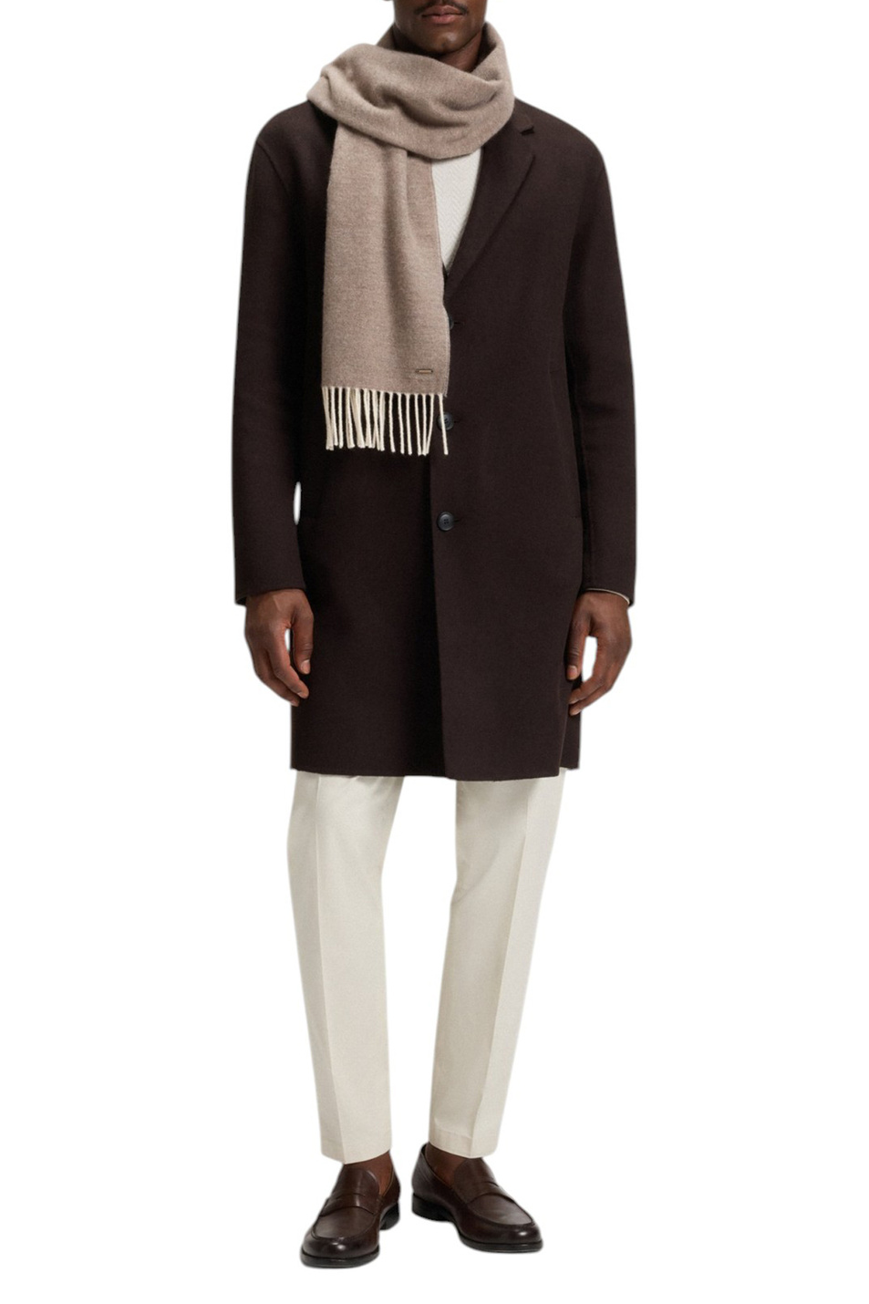 Мужской BOSS Шарф из кашемира (цвет ), артикул 50551679 | Фото 3