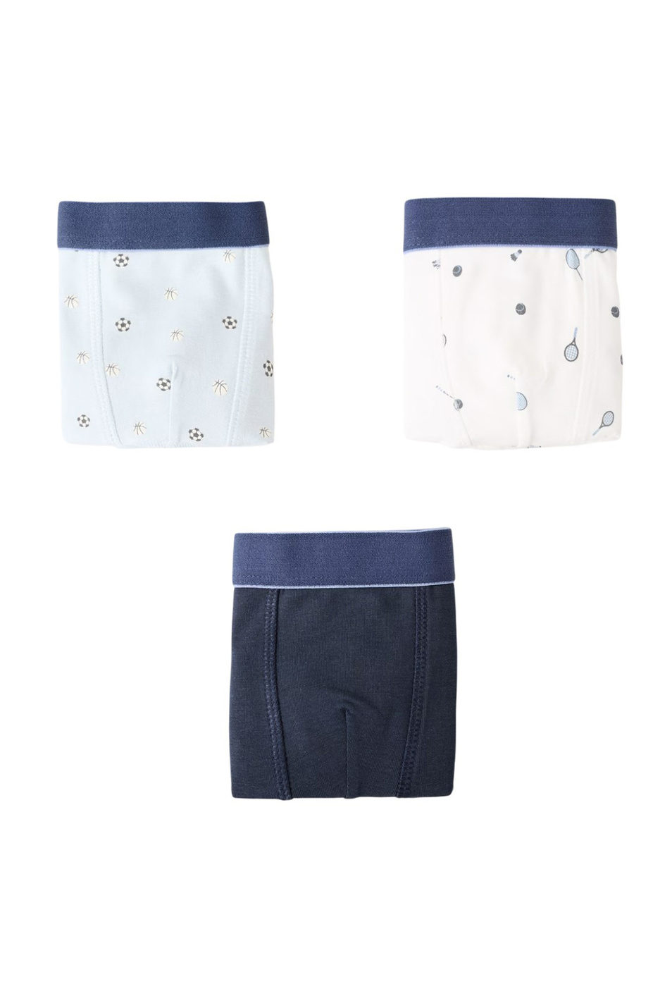 Мальчикам Mango Kids Трусы BALLSB в комплекте из 3 шт (цвет ), артикул 27004776 | Фото 1